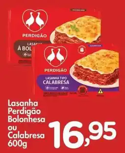 Confiança Supermercados Lasanha Perdigão Bolonhesa ou Calabresa oferta