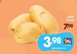 Supermercados Big Compra Batata Extra kg oferta