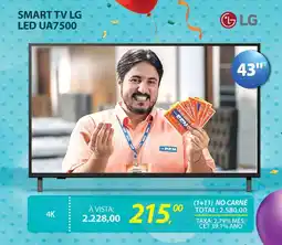 Lojas Cem Smart tv lg led ua7500 oferta