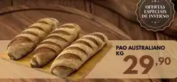 Rede Plus Supermercados Pao australiano oferta
