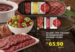 Assaí Atacadista Salame tipo italiano ou hamburguês gourmet seara oferta