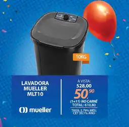 Lojas Cem Lavadora mueller mlt10 oferta