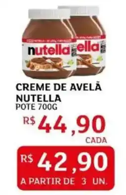 Assaí Atacadista Creme de avelã nutella oferta