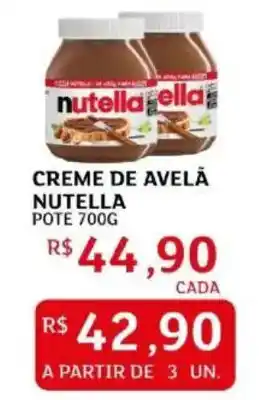 Assaí Atacadista Creme de avelã nutella oferta