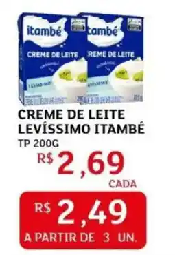 Assaí Atacadista Creme de leite levissimo itambé oferta