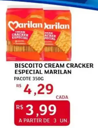 Assaí Atacadista Biscoito cream cracker especial marilan oferta