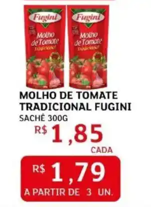 Assaí Atacadista molho de tomate tradicional fugini oferta