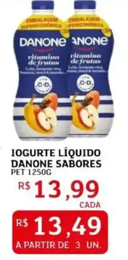 Assaí Atacadista Iogurte líquido danone sabores pet oferta