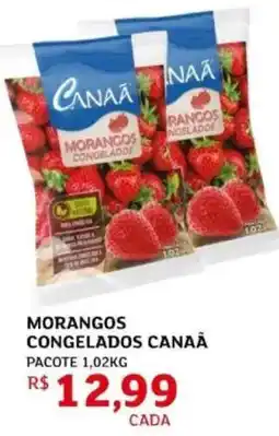 Assaí Atacadista Morangos congelados canaã oferta