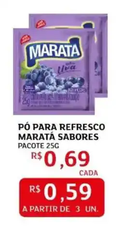 Assaí Atacadista pó para refresco maratá sabores oferta