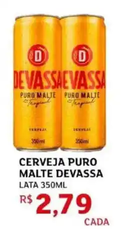 Assaí Atacadista Cerveja puro malte devassa oferta