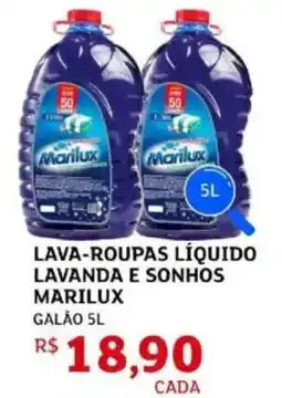 Assaí Atacadista Lava-roupas líquido lavanda e sonhos marilux oferta