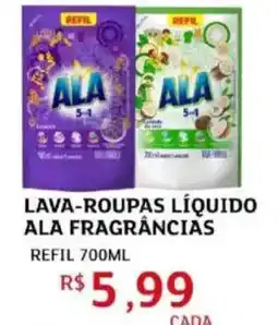 Assaí Atacadista lava-roupas líquido ala fragrâncias oferta