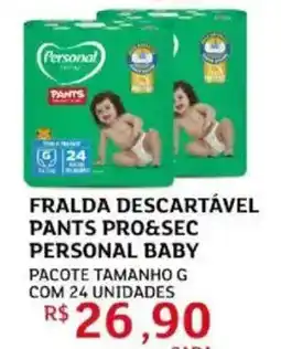 Assaí Atacadista Fralda descartável pants personal baby oferta