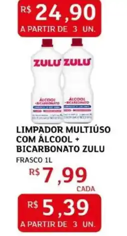 Assaí Atacadista Limpador multiuso com álcool + bicarbonato zulu oferta