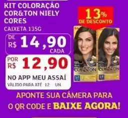 Assaí Atacadista Kit coloração cor-ton niely oferta