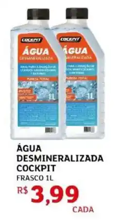 Assaí Atacadista Água desmineralizada cockpit oferta
