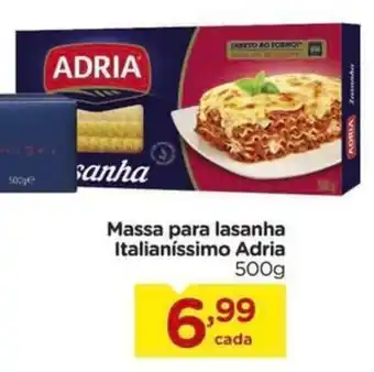 Carrefour Massa para lasanha Italianíssimo Adria oferta