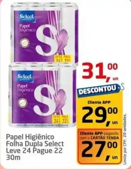 Tenda Atacado Select - papel higiênico folha dupla oferta