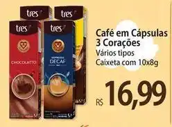 Atacadão 3 corações - café em cápsulas oferta