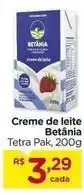 Carrefour Betânia - creme de leite oferta