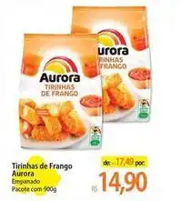 Atacadão Aurora - tirinhas de frango oferta