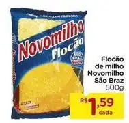 Carrefour Novomilho - flocão de milho oferta