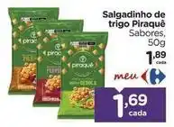 Carrefour Piraquê - salgadinho de trigo oferta