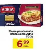 Carrefour Adria - massa para lasanha italianissimo oferta