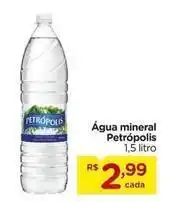 Carrefour Petrópolis - água mineral oferta
