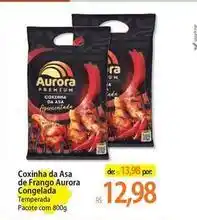 Atacadão Aurora - coxinha da asa de frango congelada oferta