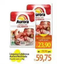 Atacadão Aurora - linguica calabresa oferta