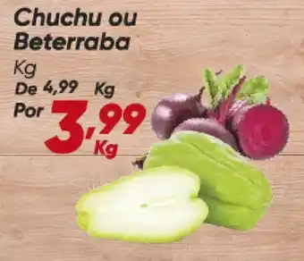 Chuchu ou Beterraba