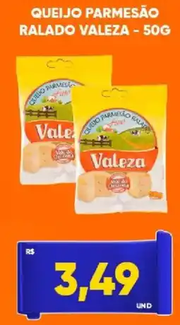 Tatico Queijo parmesão ralado valeza oferta