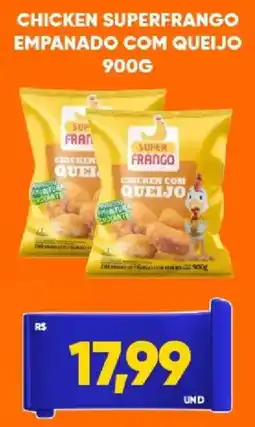 Tatico Chicken superfrango empanado com queijo oferta
