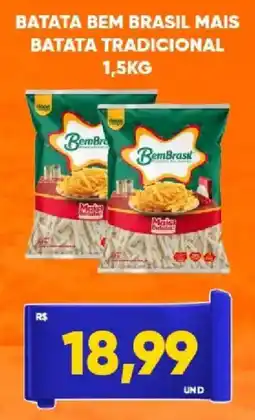 Tatico Batata bem brasil mais batata tradicional oferta