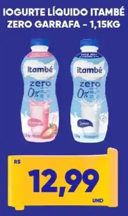 Tatico Iogurte líquido itambé zero garrafa oferta