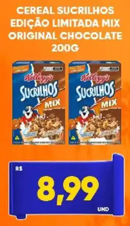 Tatico Cereal sucrilhos edição limitada mix original chocolate oferta