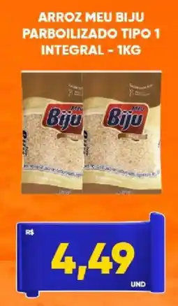 Tatico Arroz meu biju parboilizado tipo 1 integral oferta