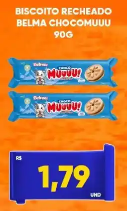 Tatico Biscoito recheado belma chocomuuu oferta