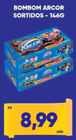 Tatico Bom Bom Arcor sortidos oferta