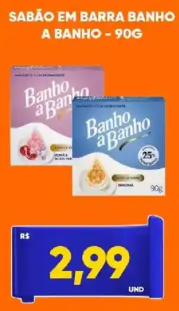 Tatico Sabão em barra banho a banho oferta