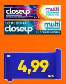 Tatico creme dental closeup branqueadora oferta
