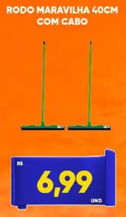 Tatico rodo maravilha 40cm com cabo oferta