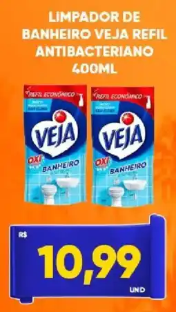 Tatico Limpador de banheiro veja refil antibacteriano oferta