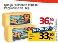 Tenda Atacado Sensação de minas - queijo mussarela peça acima de 3kg oferta