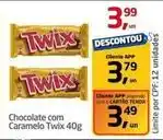 Tenda Atacado Twix - chocolate com caramelo oferta