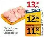 Tenda Atacado De - filé de coxa e sobrecoxa congelado oferta
