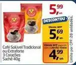 Tenda Atacado 3 corações - café solúvel tradicional ou extraforte oferta