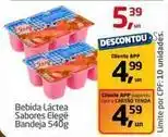Tenda Atacado Elegê - bebida láctea sabores bandeja oferta